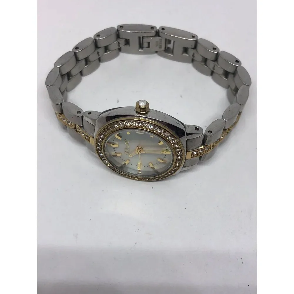 Relic ZR12036 Women's Stainless Steel Analog Dial Quartz Genuine Watch HO118